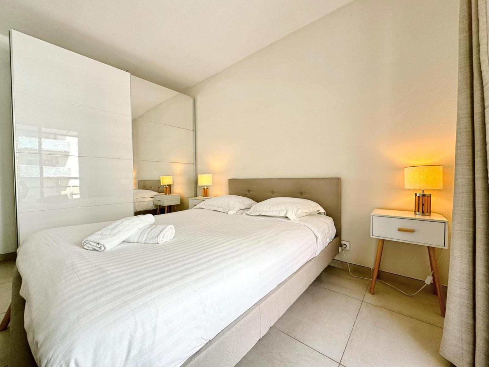 Villa D'Este - Apt 4 Prs - Clim - 300M Plage - Piscine-Parking En Option Juan-les-Pins Exterior foto